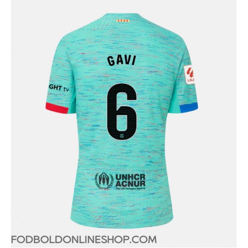 Barcelona Paez Gavi #6 Tredjetrøje Dame 2023-24 Kortærmet